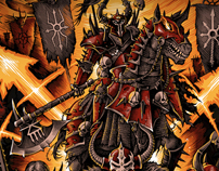 Theoretical part warhammer board game grimdark fantasy chaos khorne nurgle